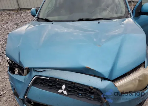 2014 Mitsubishi Outlander Sport Es из США, поврежденный, VIN 4A4AP3AU8EE008126